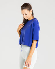 Power Crop Top | Royal Blue