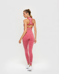 Move Seamless Sports Bra | Red Marl